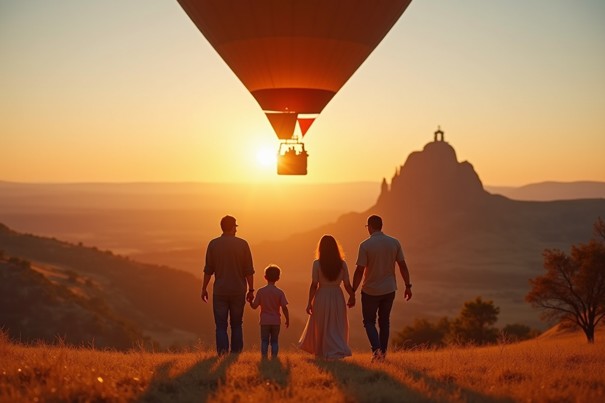 montgolfière ciel