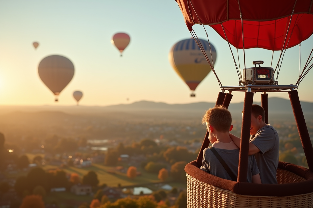 montgolfière ciel
